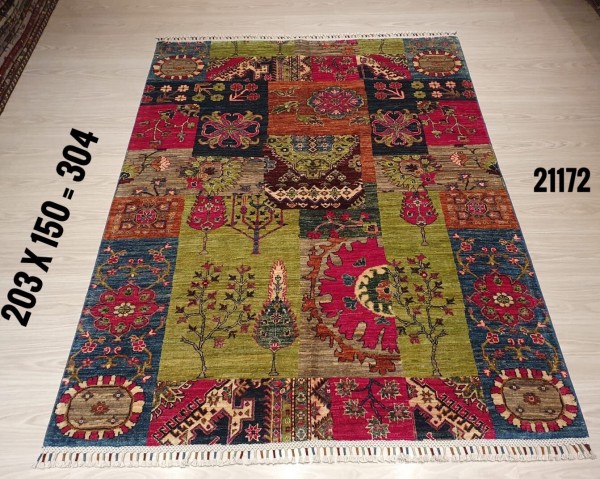 21172 ANTİK ŞİRVAN PATCHWORK HALI