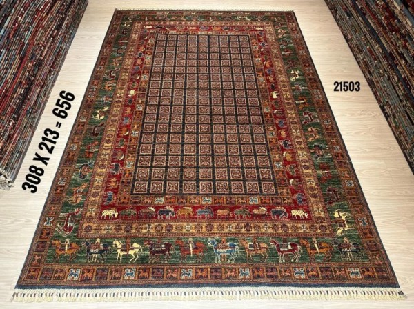 21503 ANTİK ŞİRVAN PAZIRIK HALI